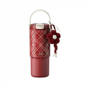 Red Velvet Chic Travel Mug